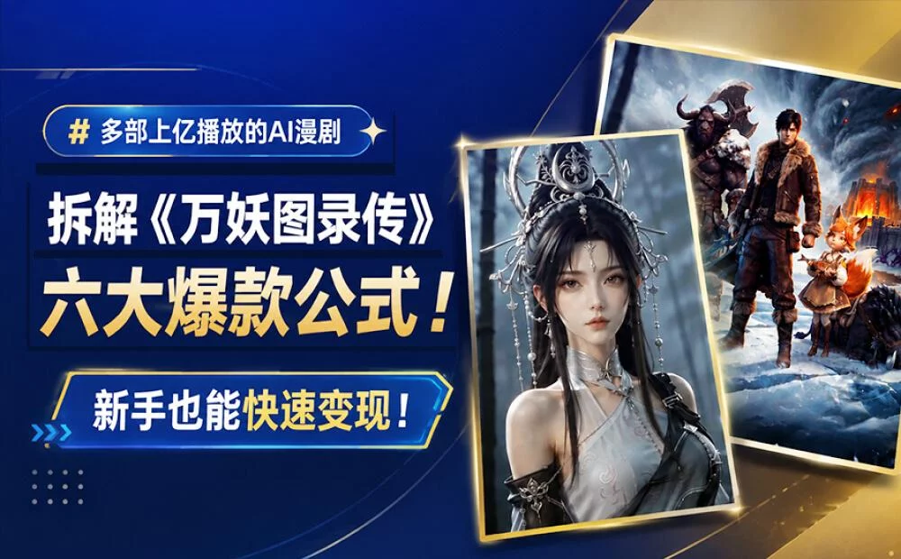 拆解多部上亿播放的AI漫剧,我总结了六大爆款公式!