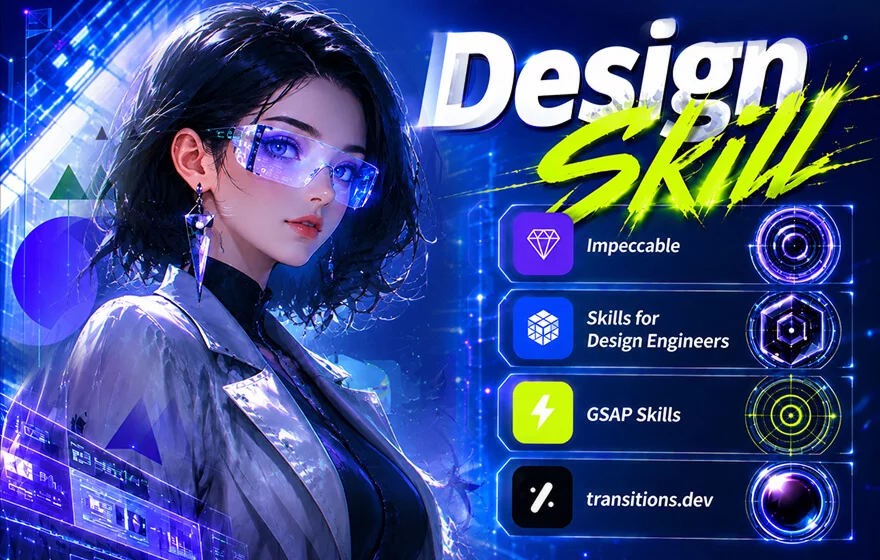 用过大部分设计Skill后,我只留下了这4个!