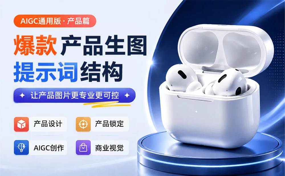 掌握这6层提示词结构,用AI快速生成爆款产品详情页!
