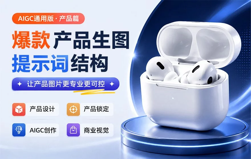 掌握这6层提示词结构，用AI快速生成爆款产品详情页！