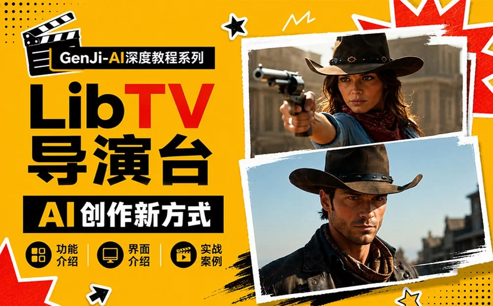 一站式创作神器!LibTV导演台零基础保姆级入门教程