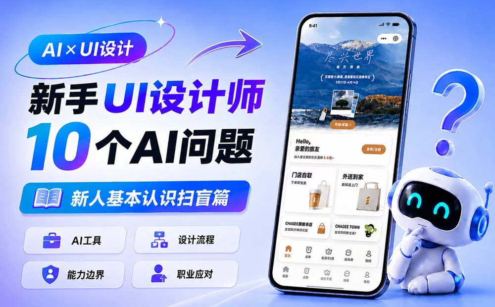 关于AI，新手UI设计师问得最多的十个问题