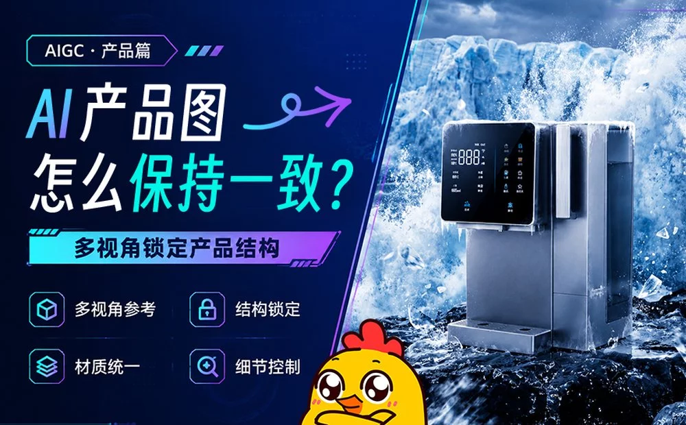 AI生成产品图怎么保持一致性？保姆级教程来了！