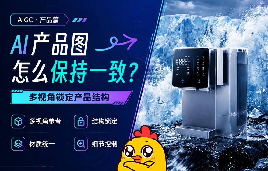 AI生成产品图怎么保持一致性？保姆级教程来了！