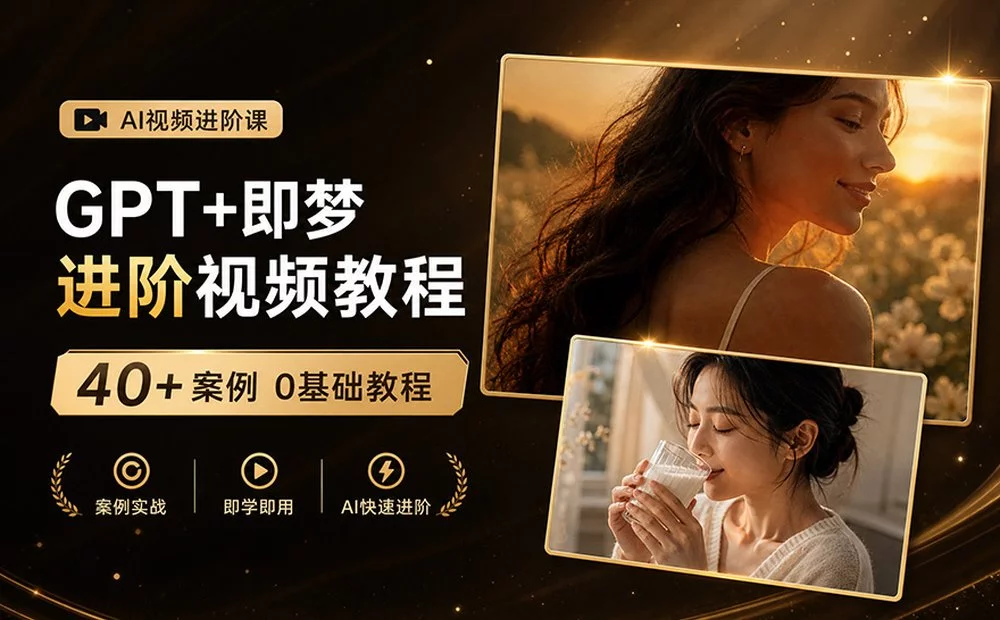 超多案例实测！教你掌握GPT Image 2+即梦进阶视频玩法