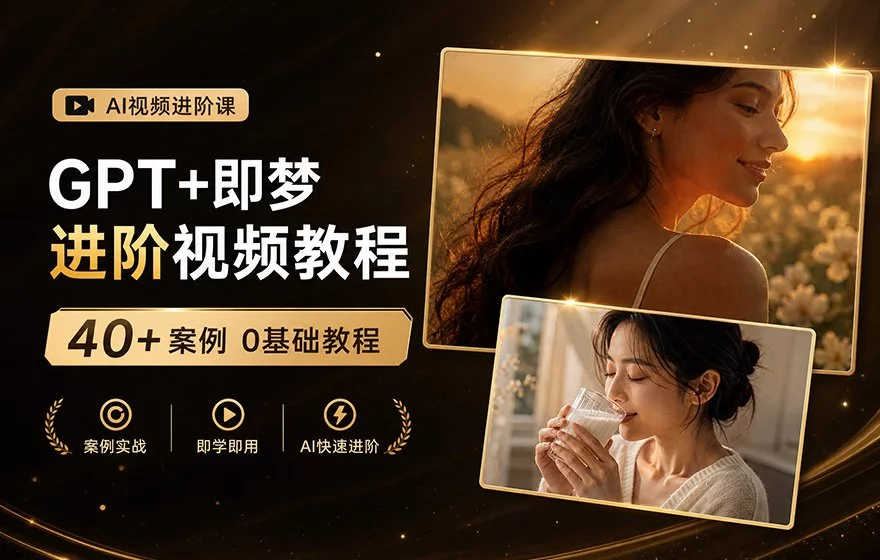超多案例实测！教你掌握GPT Image 2+即梦进阶视频玩法