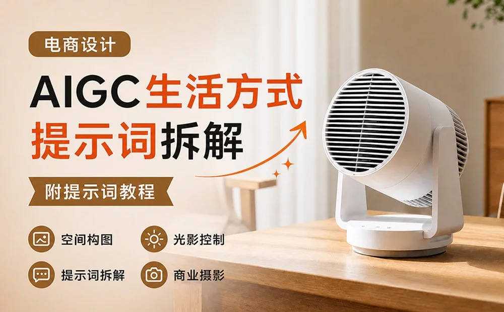 从60分到导演级!教你生成真实质感的AI电商图(附完整提示词)