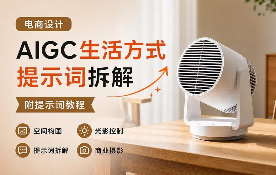 从60分到导演级！教你生成真实质感的AI电商图（附完整提示词）