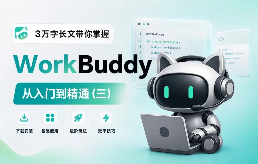 从入门到精通！保姆级教程带你快速掌握WorkBuddy（三）