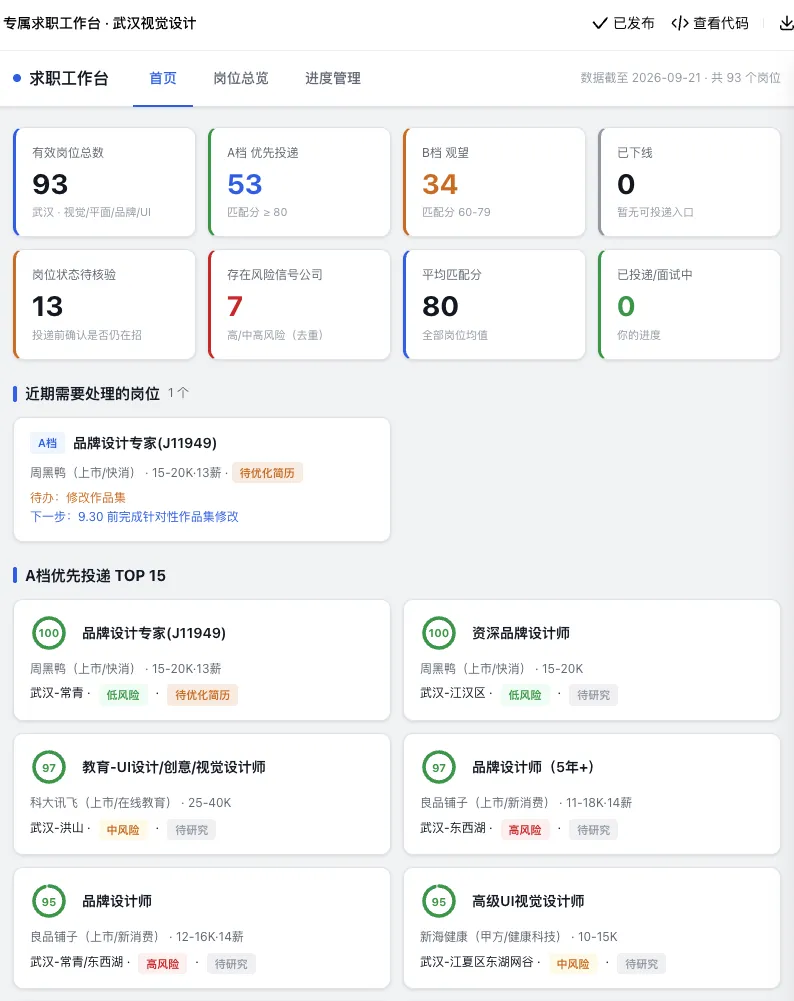 用豆包工作搭了一套AI求职系统!关掉电脑它还在帮你找岗位