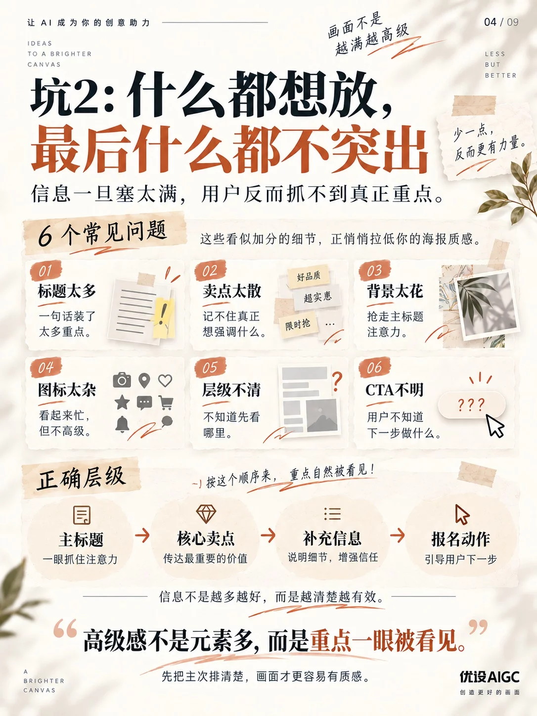 AI海报怎么做高级!4个避坑技巧教你摆脱廉价科技感