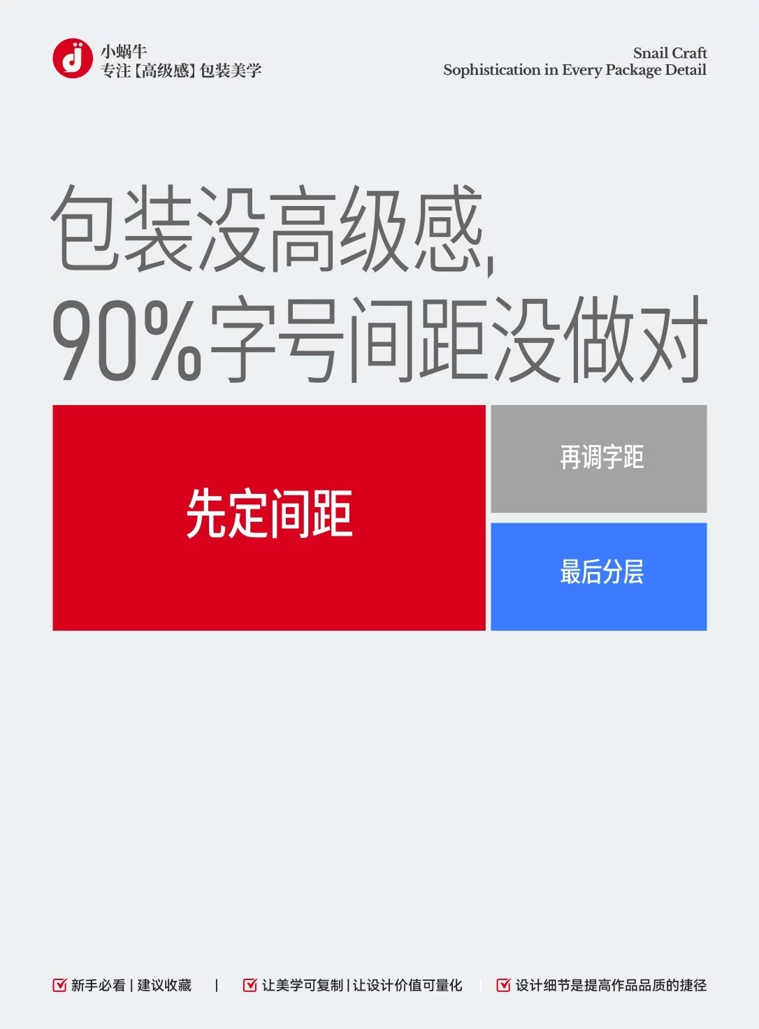 包装总显廉价!7个字号间距避坑技巧,排版质感立马提升