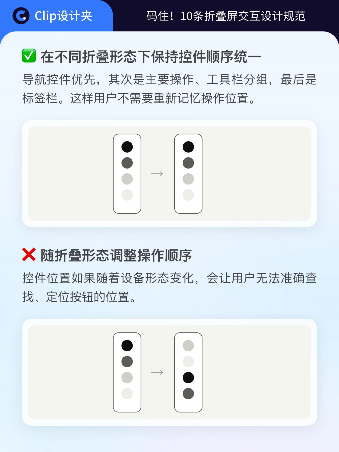10条折叠屏交互设计规范!设计师做UI适配少踩这些坑
