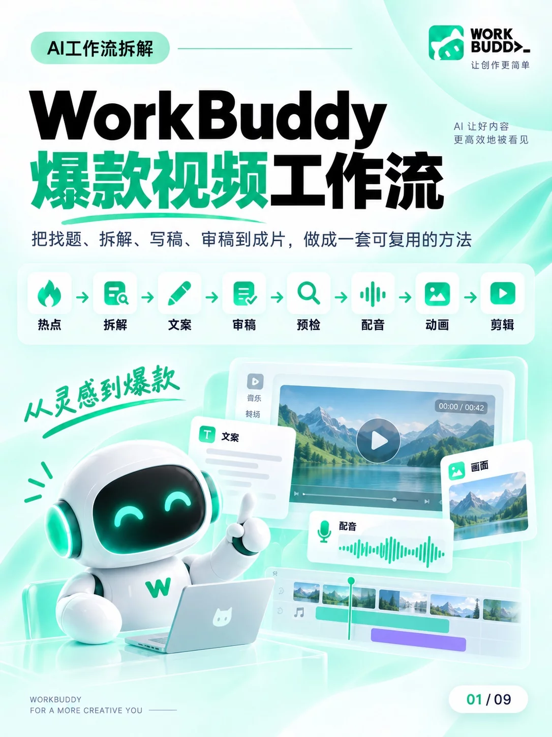4个Skill串起全流程!WorkBuddy爆款视频实操指南