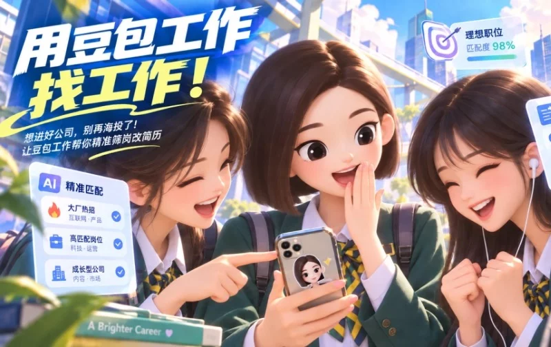 用豆包工作搭了一套AI求职系统！关掉电脑它还在帮你找岗位