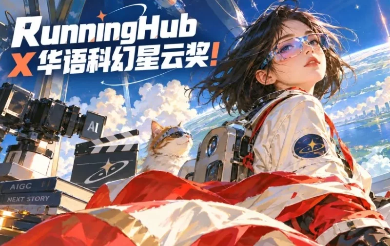 刘慈欣领衔顾问团！RunningHub 联手星云奖打造AI影视创作者新舞台