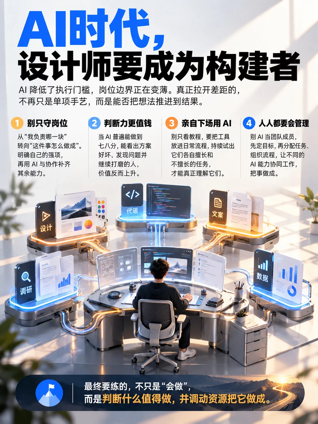 AI 时代怎么进阶？Facebook设计副总裁总结了4个关键能力！