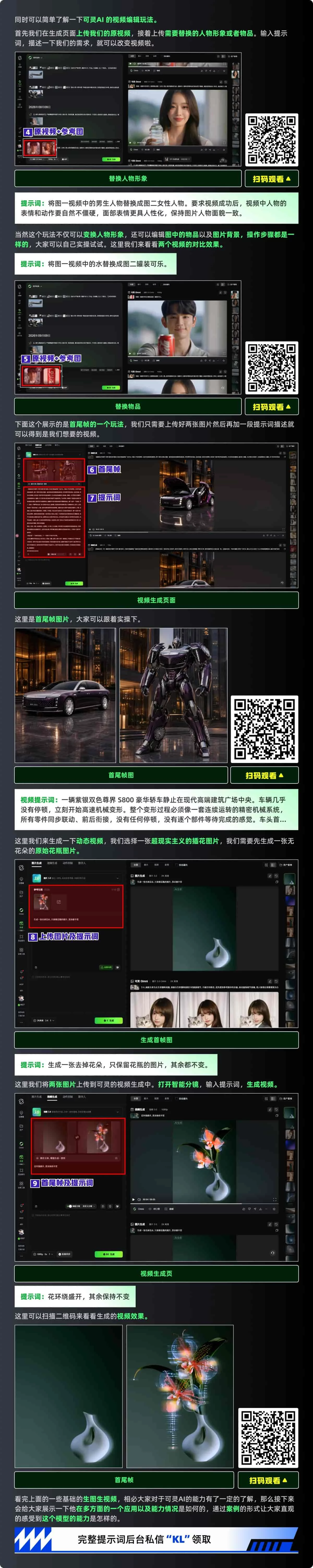 保姆级教程!5个高频应用场景教你掌握可灵AI