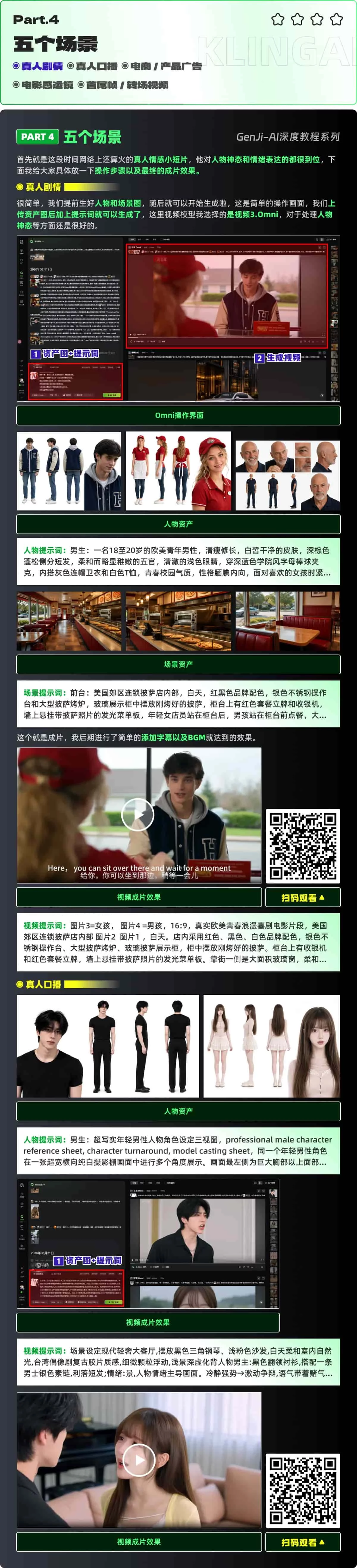 保姆级教程!5个高频应用场景教你掌握可灵AI