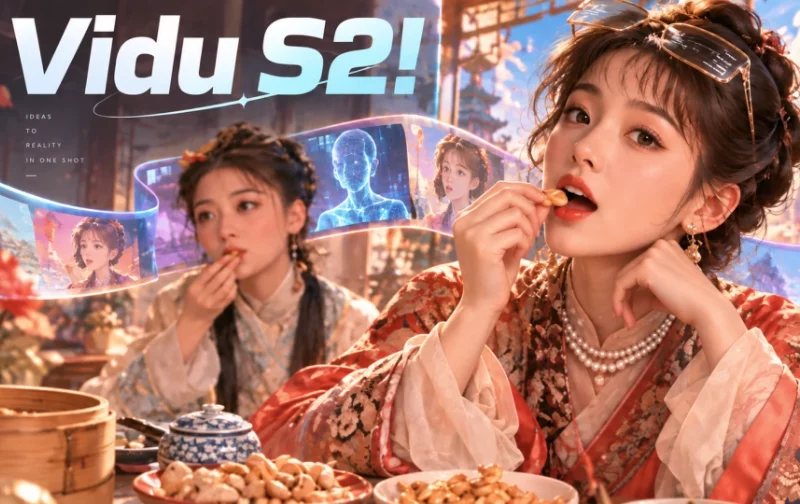 生数科技发布Vidu S2！一张照片秒变实时数字人，直播带货进入