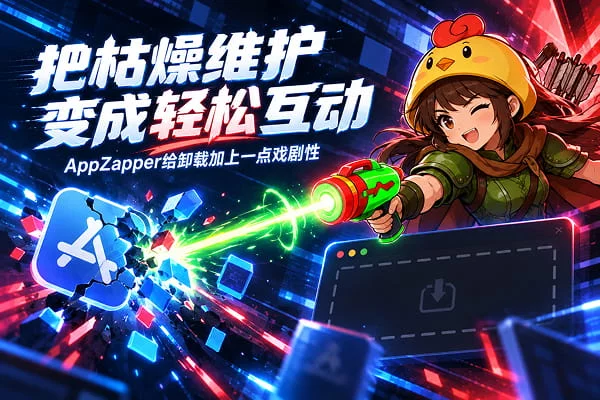同样是清理系统垃圾，为何 AppZapper 能让人玩上瘾？