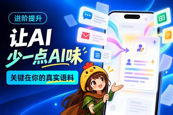告别刻板AI味，让ChatGPT反向提取你的语言习惯