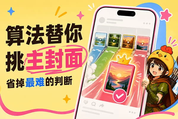 原来小红书在悄悄替创作者选封面，72小时自动跑出爆款
