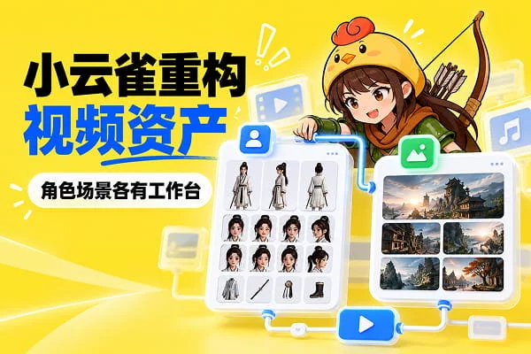 把角色场景做成独立节点，看小云雀如何切中短剧团队痛点？