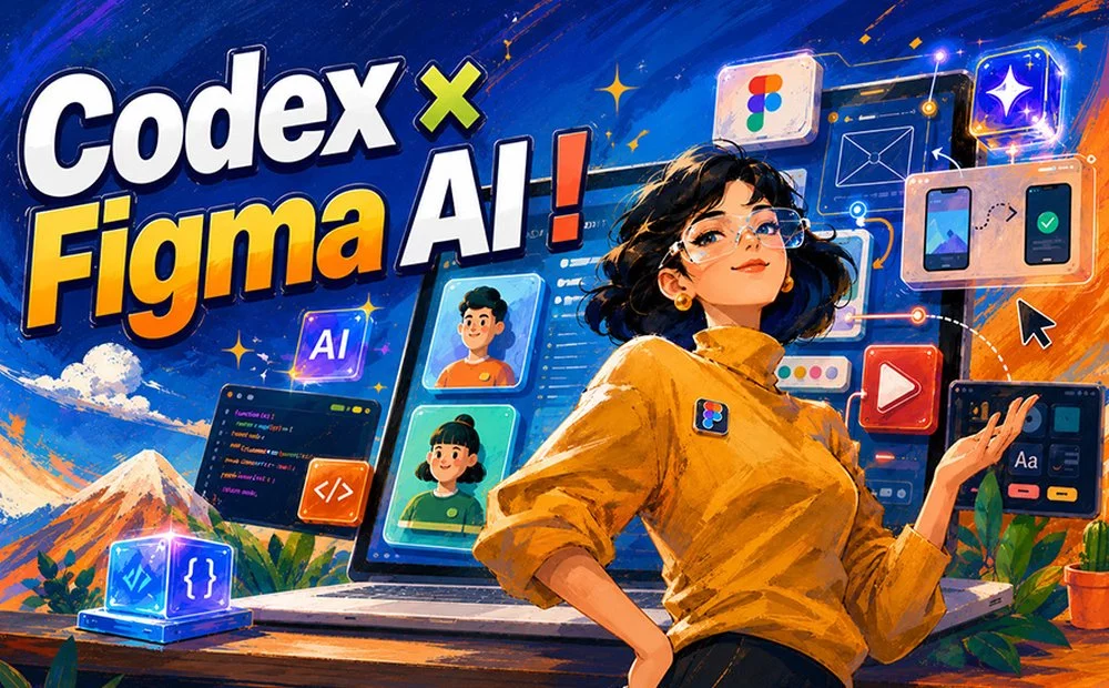 掌握这套Codex+Figma工作流，教你做出可交互作品集！