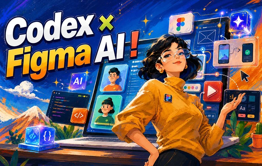 掌握这套Codex+Figma工作流，教你做出可交互作品集！