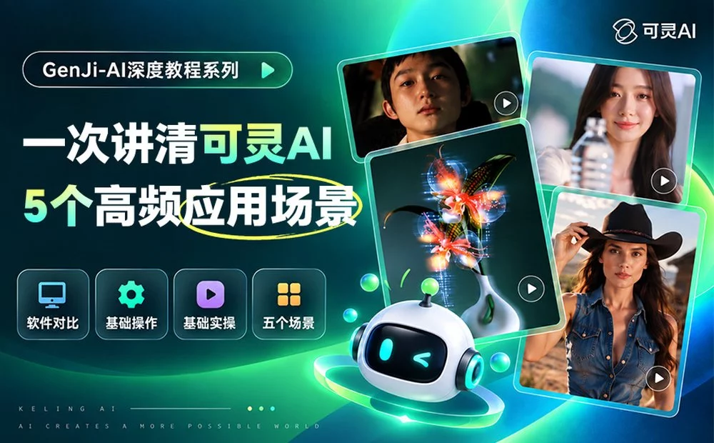 保姆级教程!5个高频应用场景教你掌握可灵AI