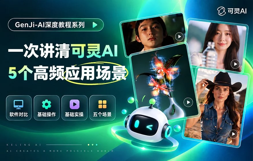 保姆级教程！5个高频应用场景教你掌握可灵AI