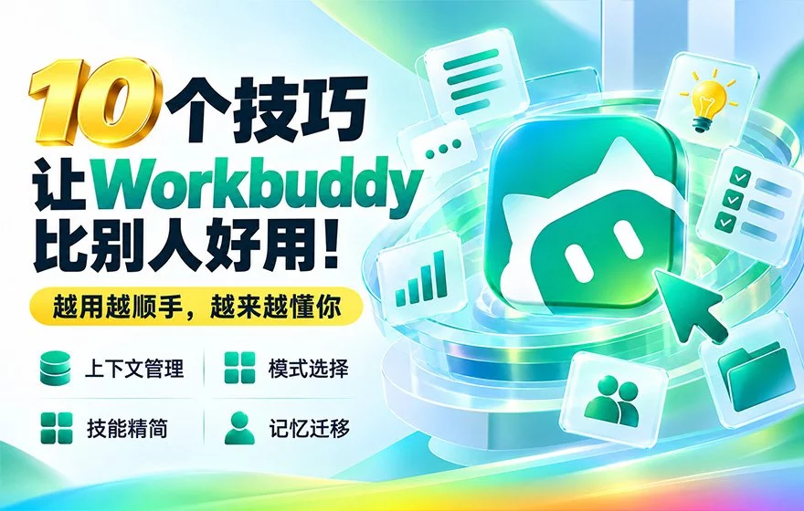 10个技巧,让你的WorkBuddy比别人好用!