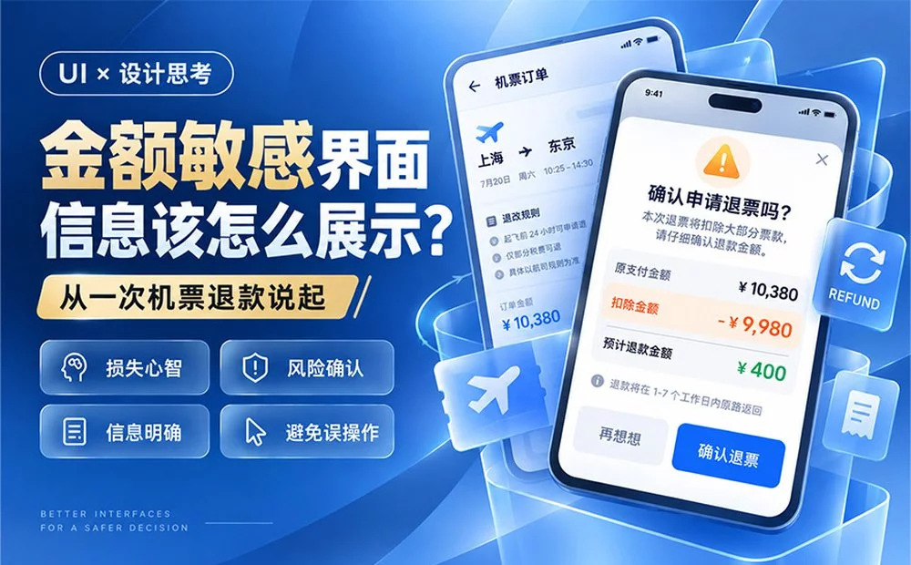 金额敏感界面中的信息该怎么展示?来看大厂高手总结的5个方法!