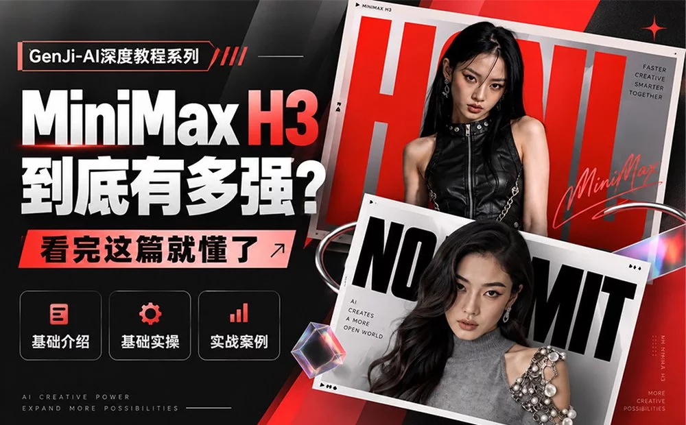 15个实战案例!MiniMax H3零基础保姆级操作手册