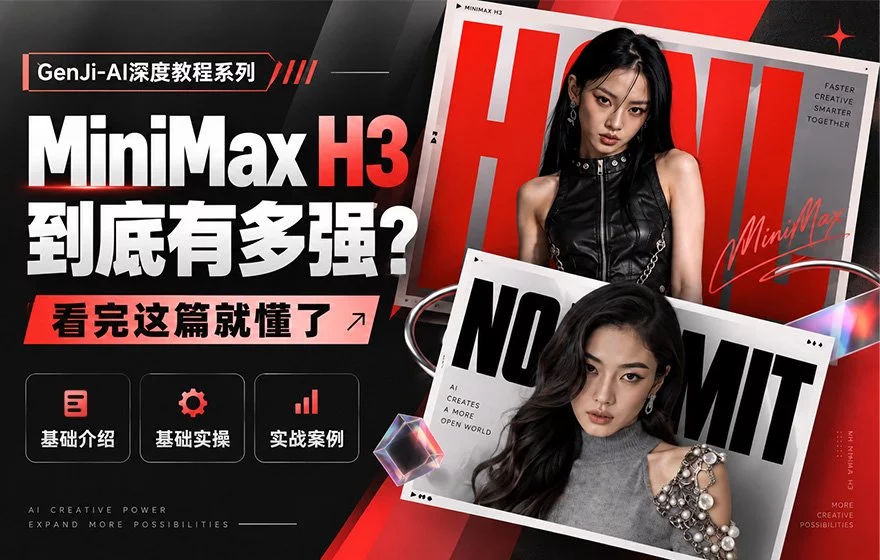 15个实战案例！MiniMax H3零基础保姆级操作手册