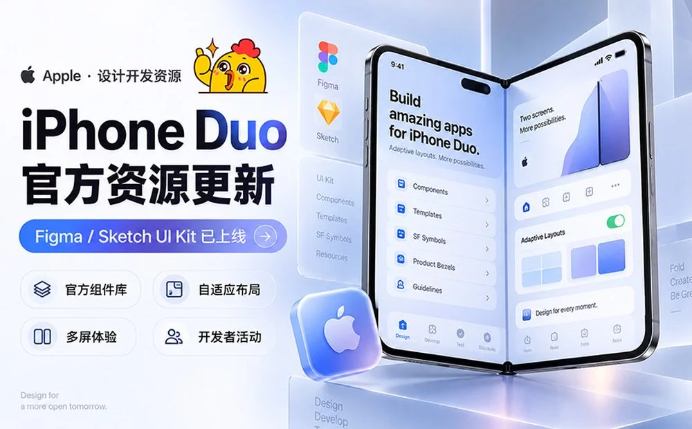 超全整理!iPhone Duo 官方设计开发资源汇总