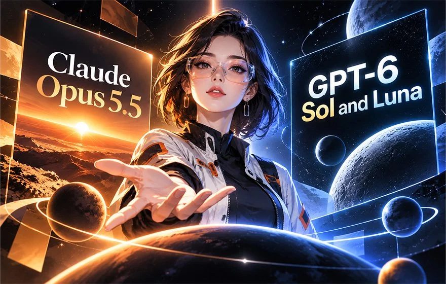 AI模型又降价了！实测 GPT-6 Sol、Luna 和 Claude Opus 5.5