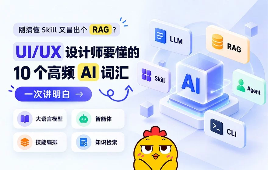 UI/UX设计师要懂的10个高频AI词汇，一次讲明白！