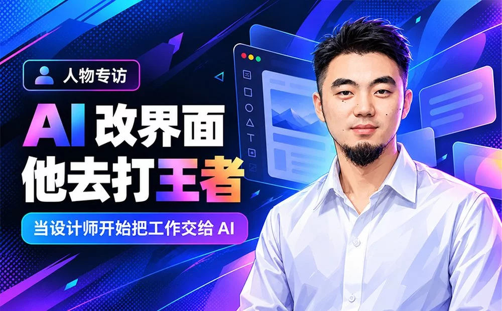 AI 改界面，他去打王者：当设计师开始把工作交给 AI