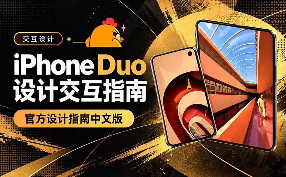 怎样为 iPhone Duo 设计交互？官方设计指南中文版来了！