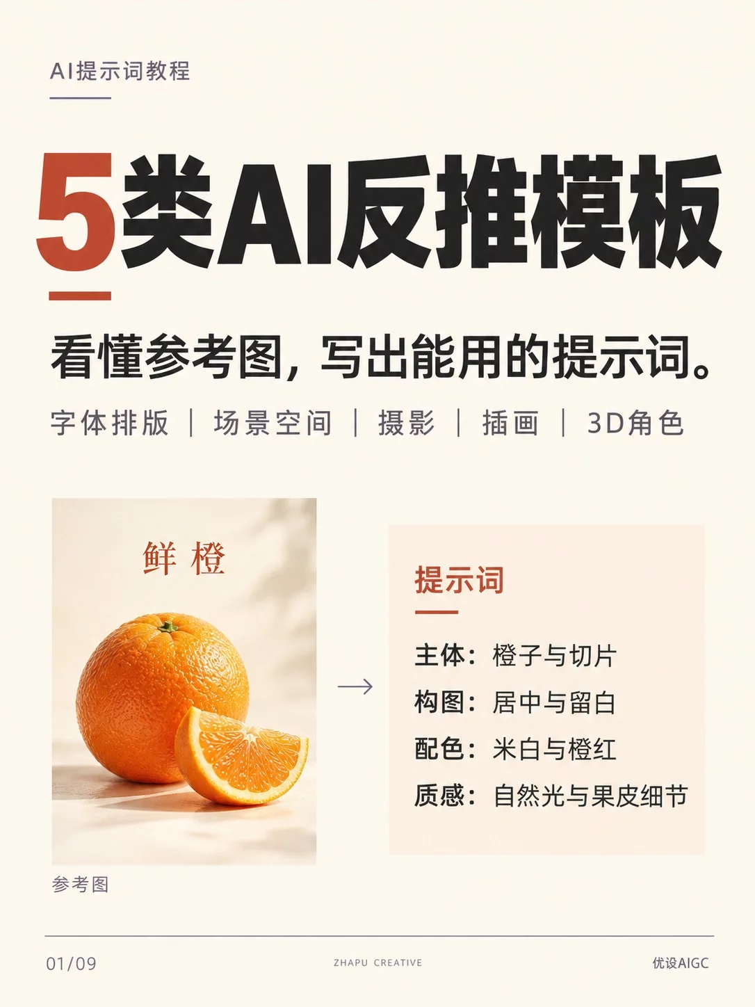 喜欢的画风自己试！5类AI反推教程带你拆解参考图